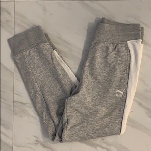 Puma Heather Grey Joggers
